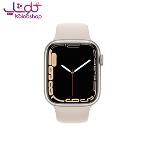  ساعت هوشمند اپل مدل Apple Watch Series 7 45mm استارلایت